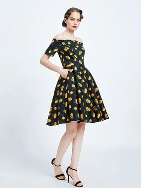 🍊MISS LULO “Kim” Mandarin Dress 🍊